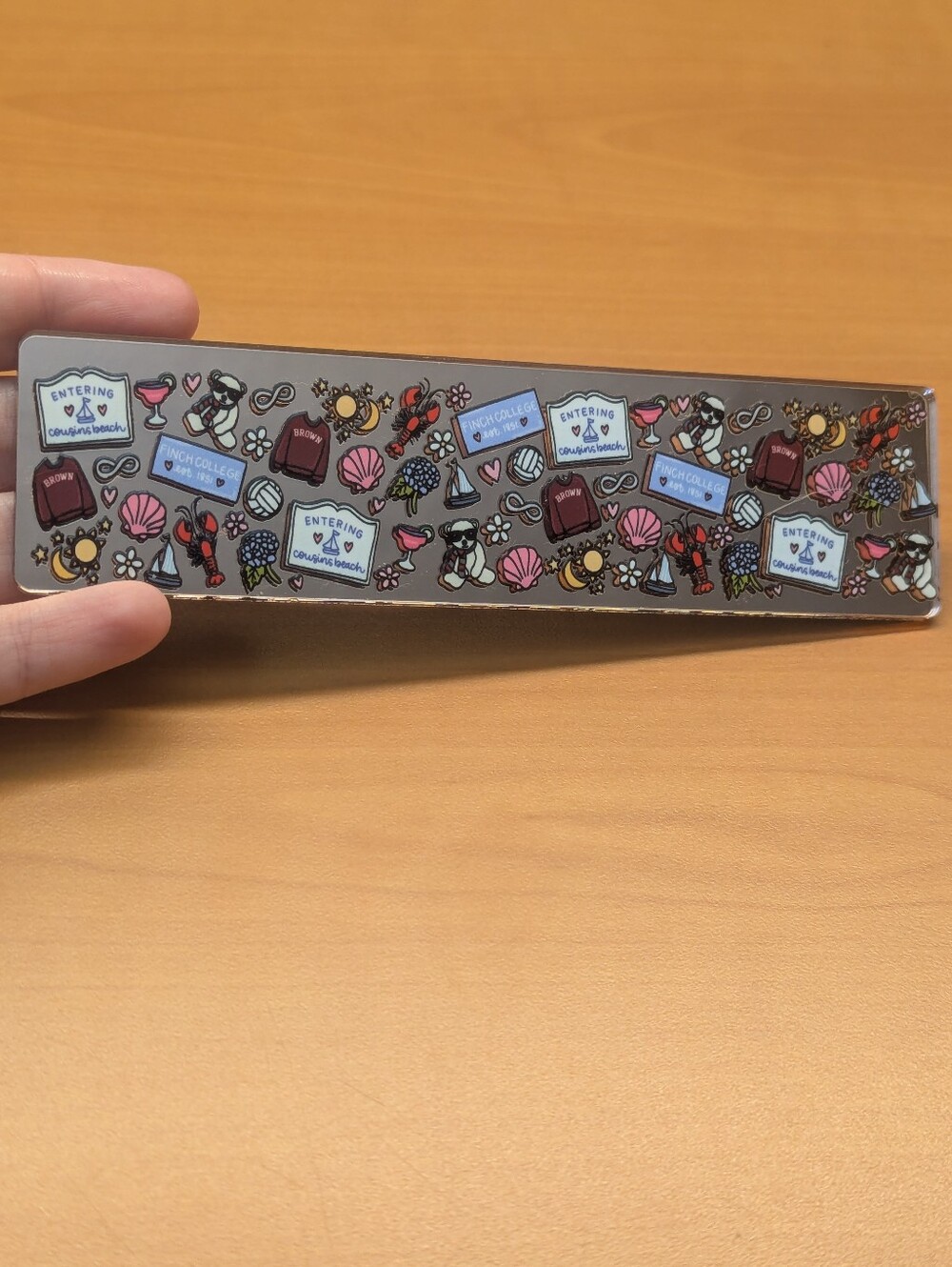 2 For $5 Item: Cousins Beach Mirrored Bookmark New!